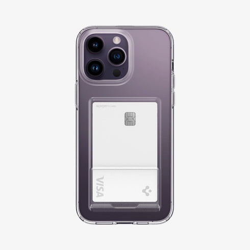 כיסוי Spigen לאייפון 14 מסדרת Crystal Slot